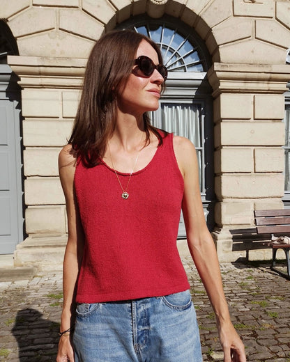 Gisèle Top | simple summer top made from Nepal by Pascuali