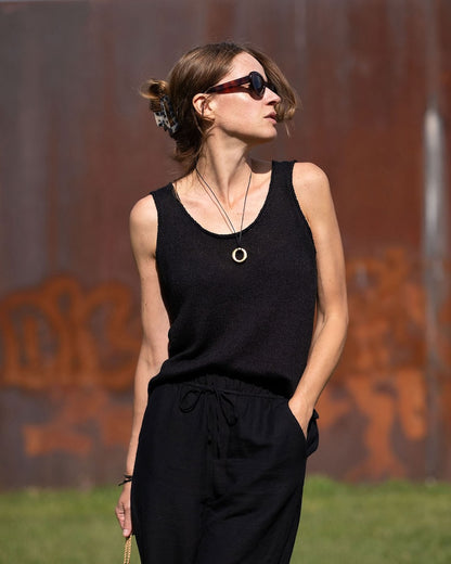 Gisèle Top | simple summer top made from Nepal by Pascuali
