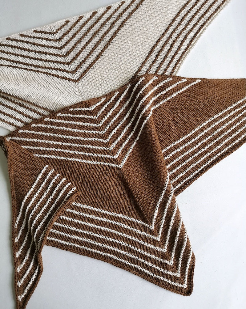 Paula-m I Love Stripes Bandana mit Merino von Knitting for Olive 4