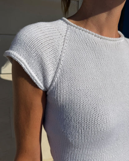 Mini Tee | enkel och utan tvekan vacker från Line av Sandnes Garn