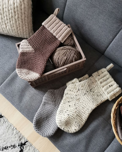 Nikolaus Strumpf | féerique en Fritidsgarn de Sandnes Garn