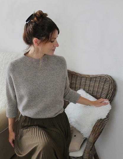 Pull Robin | élégant pull en cachemire confectionné en Classic Cashmere de Cardiff
