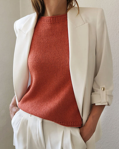 Sabai Top von Paula-m mit zwei Fäden Pure Silk von Knitting for Olive 9