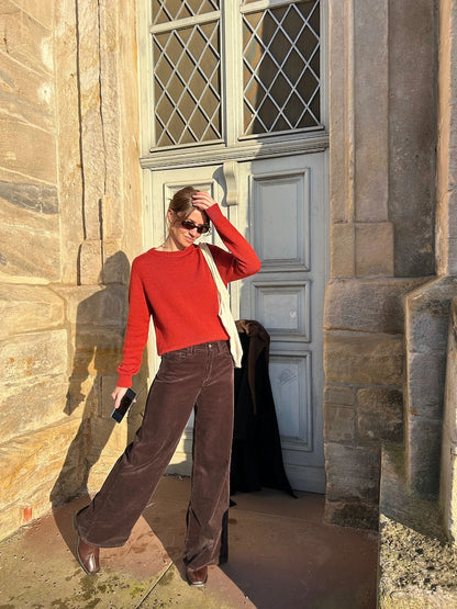 Suzie Sweater - tricoté avec un fil | Le pull polyvalent en Lovely Merino Treat de Rosy Green Wool