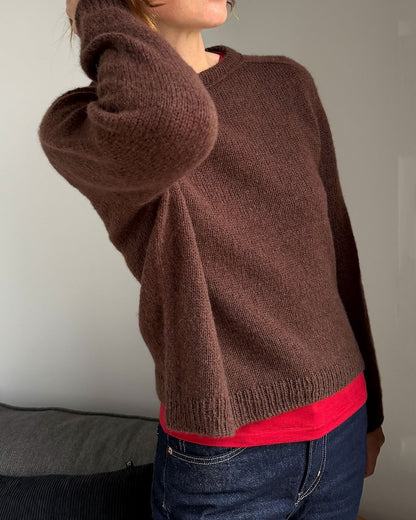 Suzie Sweater - tricoté avec un fil | Le pull polyvalent en Lovely Merino Treat de Rosy Green Wool