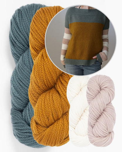 Peach Fuzz | kauniit värit, ylellisen pehmeä Woolfolkin Far-langasta