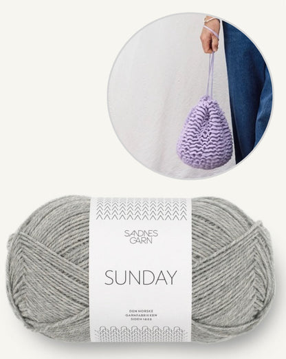 Petal Bucket Bag | easy gehäkelt aus Sunday von Sandnes Garn