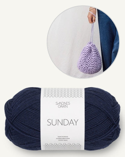 Petal Bucket Bag | easy gehäkelt aus Sunday von Sandnes Garn