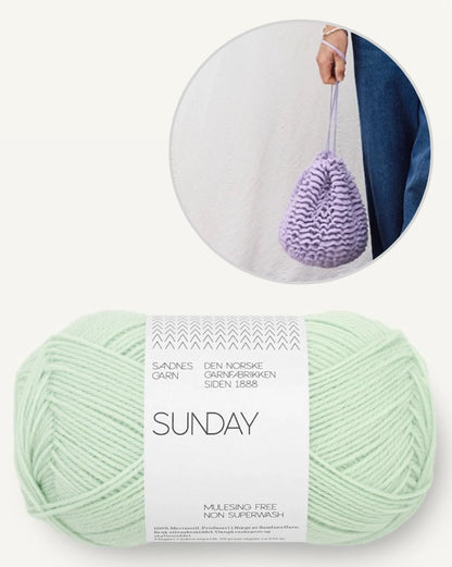 Petal Bucket Bag | easy gehäkelt aus Sunday von Sandnes Garn