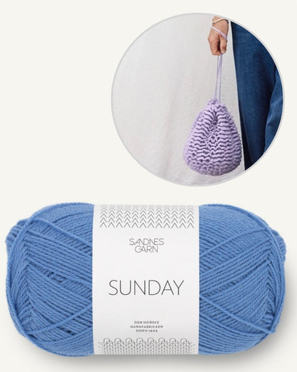 Petal Bucket Bag | easy gehäkelt aus Sunday von Sandnes Garn