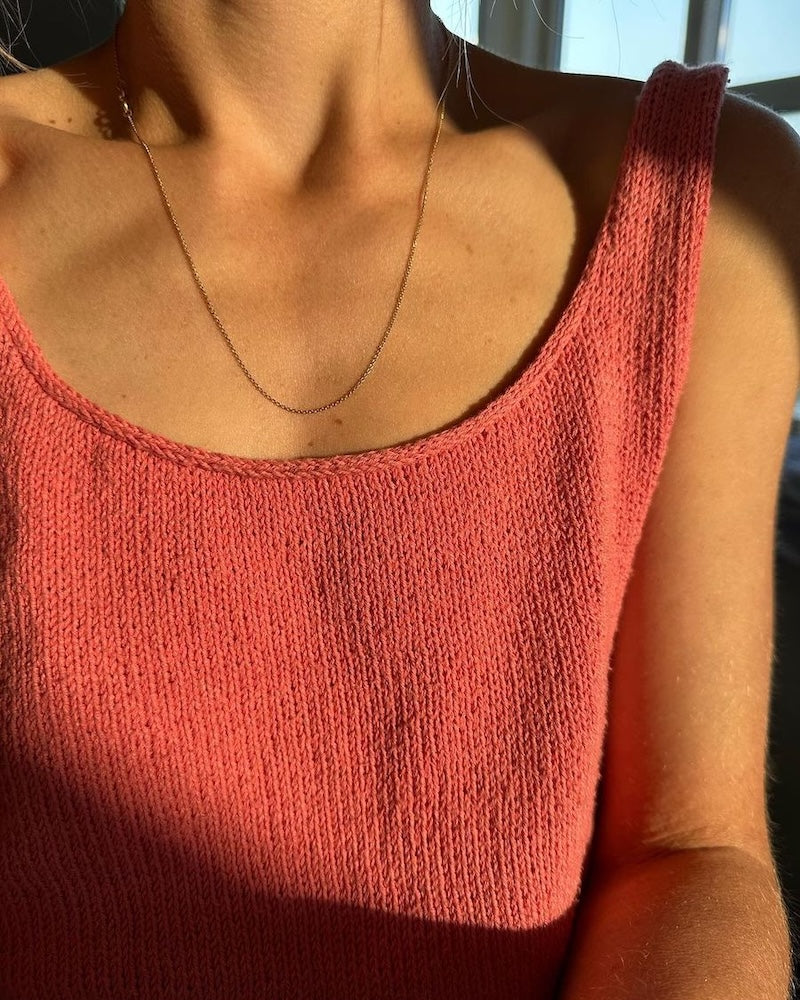 PetiteKnit June Top light mit Pure Silk von Knitting for Olive 6