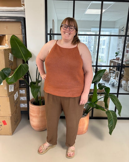 PetiteKnit Audrey Top mit Crealino von Lang Yarns 11