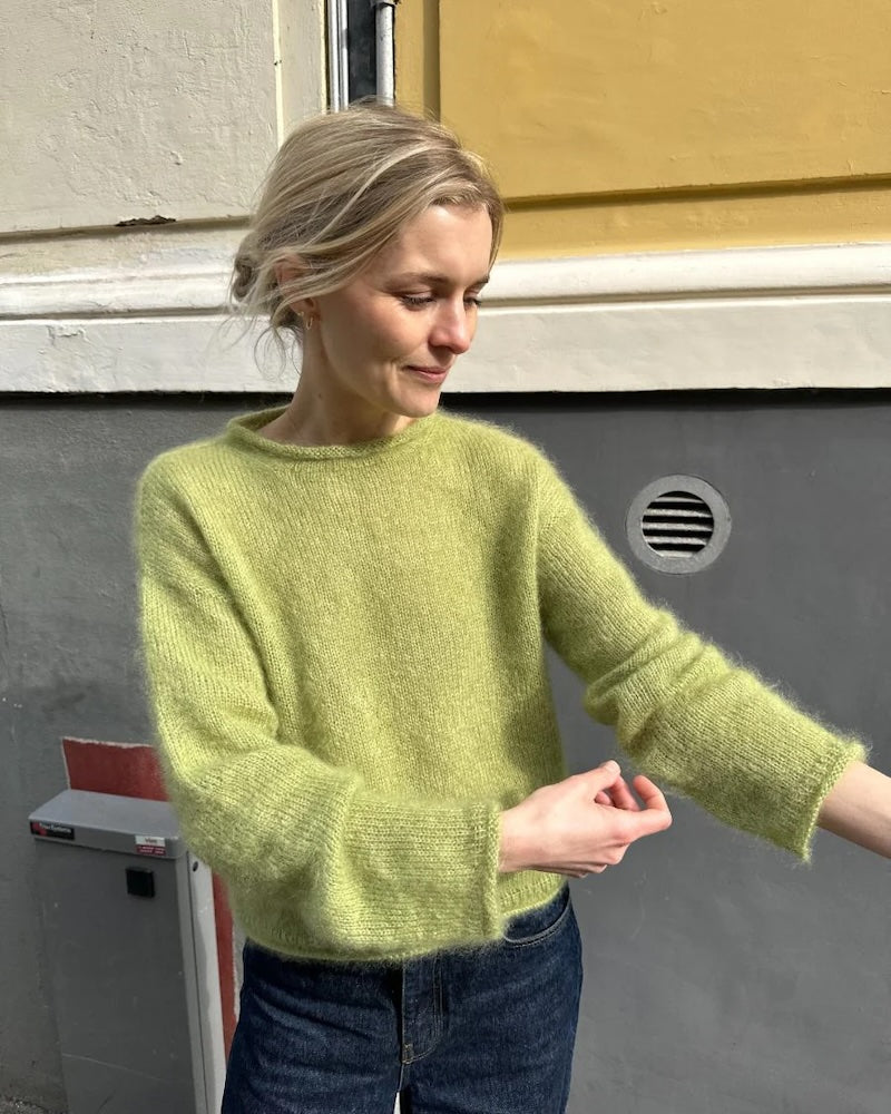 PetiteKnit Cloud Blouse mit Tynn Silk Mohair von Sandnes Garn 4