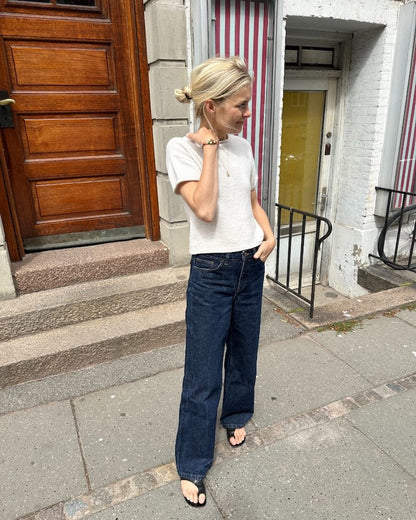 Cloud Tee - Silka Edition | scintillant et super doux en Silka de Cardiff Cashmere