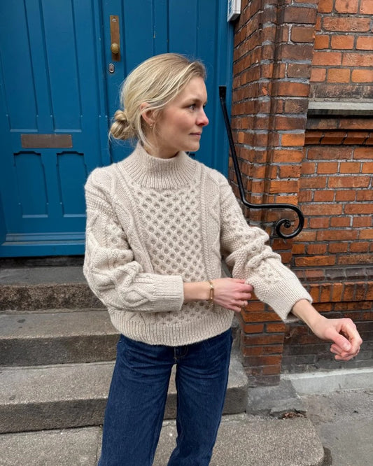 Pull Dagmar | torsades classiques en Peer Gynt et Alpakka Folgetrad