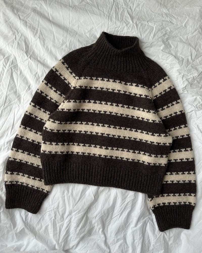 PetiteKnit Key Sweater mit Peer Gynt und Alpakka Folgetrad von Sandnes Garn 3
