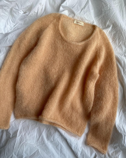 PetiteKnit Kumulus Bluse O-Neck mit Soft Silk Mohair von Knitting for Olive 10