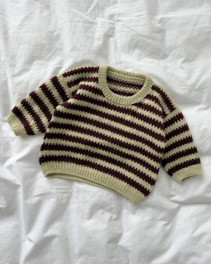 Pull Otto Bébé | rayures joyeuses en Sunday de Sandnes Garn