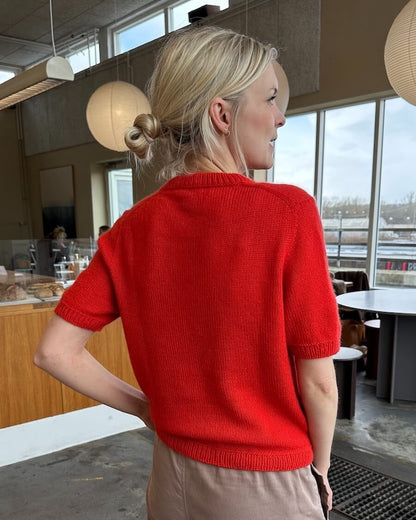 Poppy Tee | T-shirt merveilleusement doux en Classic Cashmere de Cardiff