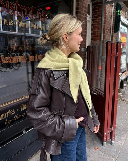 Uma Scarf | un foulard en cachemire doux et simple en cachemire classique de Cardiff