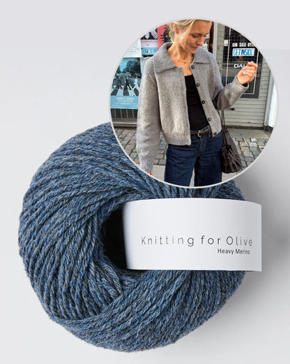 Petra Jacket | elegant warme Jacke aus Heavy Merino von Knitting for Olive