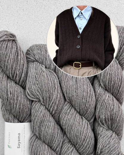Cardigan a righe | classica e bella giacca Sayama di Pascuali