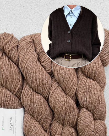 Cardigan a righe | classica e bella giacca Sayama di Pascuali