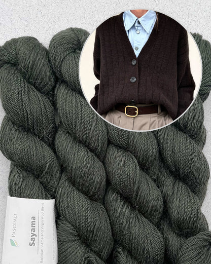 Cardigan a righe | classica e bella giacca Sayama di Pascuali
