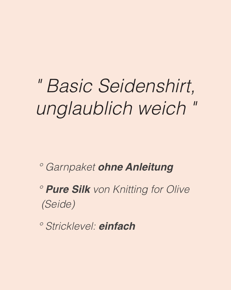 LeKnit Plain Yoke Tee 28 Sandnes Edition mit Tynn Line von Sandnes Garn 3