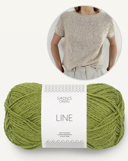 Plain Yoke Tee 20 |  aus Line auch für Anfänger