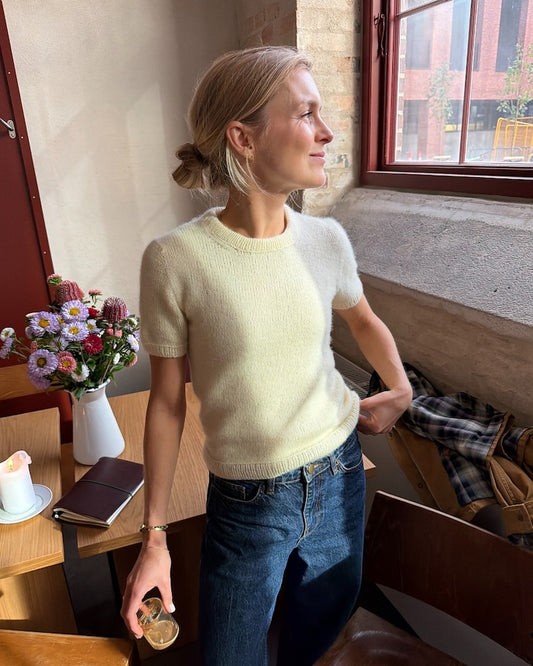 Poppy Tee | wonderfully soft shirt made with Classic Cashmere by Cardiff