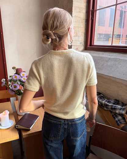 Poppy Tee | fantastisk blød t-shirt med Classic Cashmere fra Cardiff