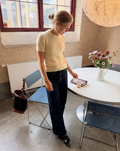 Poppy Tee | fantastisk blød t-shirt med Classic Cashmere fra Cardiff