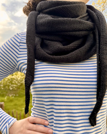 La couverture la plus simple du monde | souple et décontractée en Cheeky Merino Joy de Rosy Green Wool
