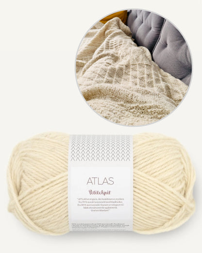 Rabea von gute-garne Jahresdecke mit Atlas von Sandnes Garn 22