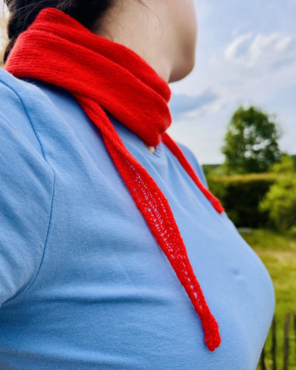 Morgennebel Scarf | minimalistically delicate made from Slim by Cardiff Cashmere