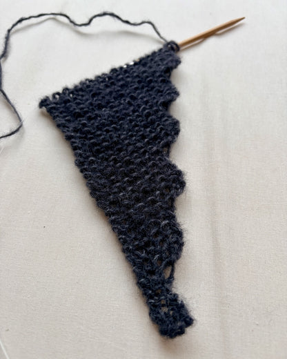 Sciarpa Morgennebel | morbida carezza in Le Gros Silk & Mohair di Biches & Bûches
