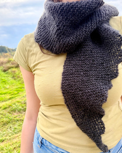 Sciarpa Morgennebel | morbida carezza in Le Gros Silk & Mohair di Biches & Bûches