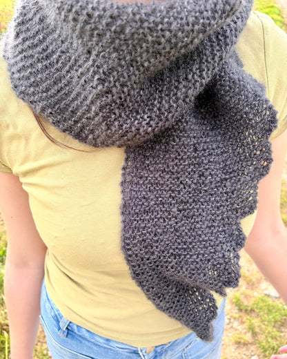 Sciarpa Morgennebel | morbida carezza in Le Gros Silk & Mohair di Biches & Bûches