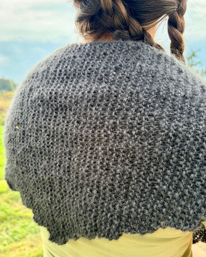 Sciarpa Morgennebel | morbida carezza in Le Gros Silk & Mohair di Biches & Bûches