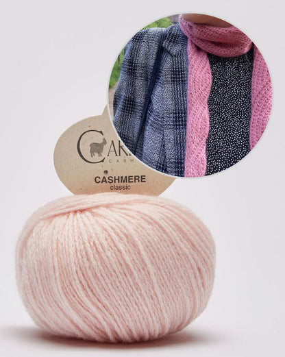 Ragna Shawl | einfaches Muster aus Classic Cashmere von Cardiff