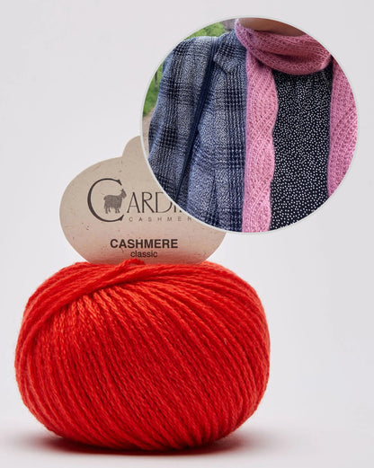 Ragna Shawl | einfaches Muster aus Classic Cashmere von Cardiff