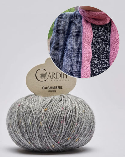 Ragna Shawl | einfaches Muster aus Classic Cashmere von Cardiff