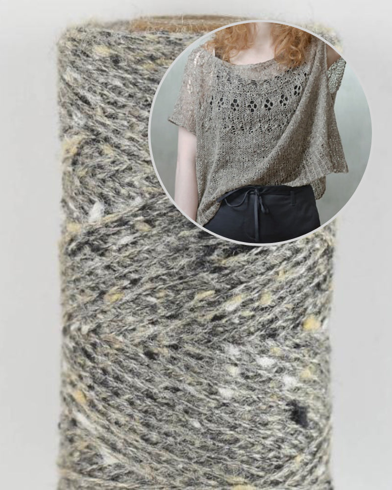 Ranunculus Shirt von Midori Hirose mit Tussah Tweed von BC Garn 4