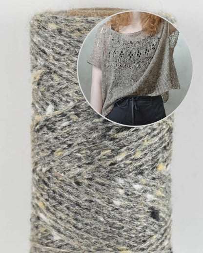 Ranunculus Shirt von Midori Hirose mit Tussah Tweed von BC Garn 4