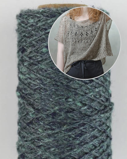 Ranunculus Shirt von Midori Hirose mit Tussah Tweed von BC Garn 9