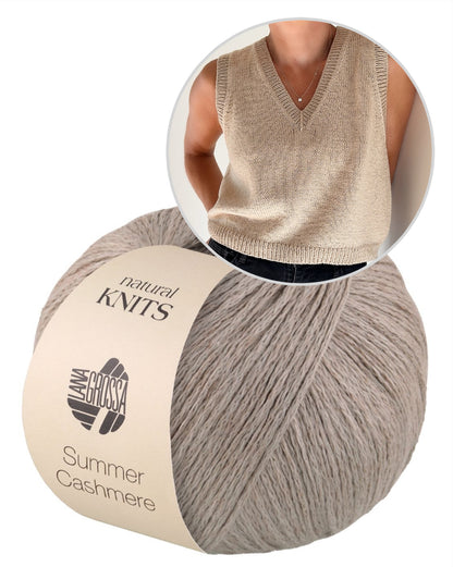 Ria Shirt von Caidree mit Summer Cashmere von Lana Grossa 10