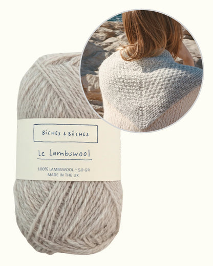 River Shawl | wunderschönes kleines Tuch aus Le Lambswool von Biches & Bûches