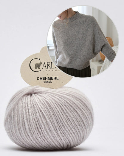 Pull Robin | élégant pull en cachemire confectionné en Classic Cashmere de Cardiff