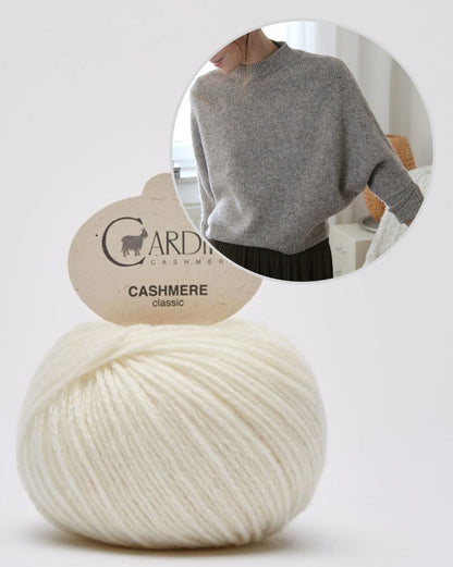 Pull Robin | élégant pull en cachemire confectionné en Classic Cashmere de Cardiff
